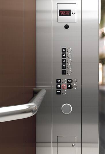 Effortless style, natural, durable and easy to maintain elevators